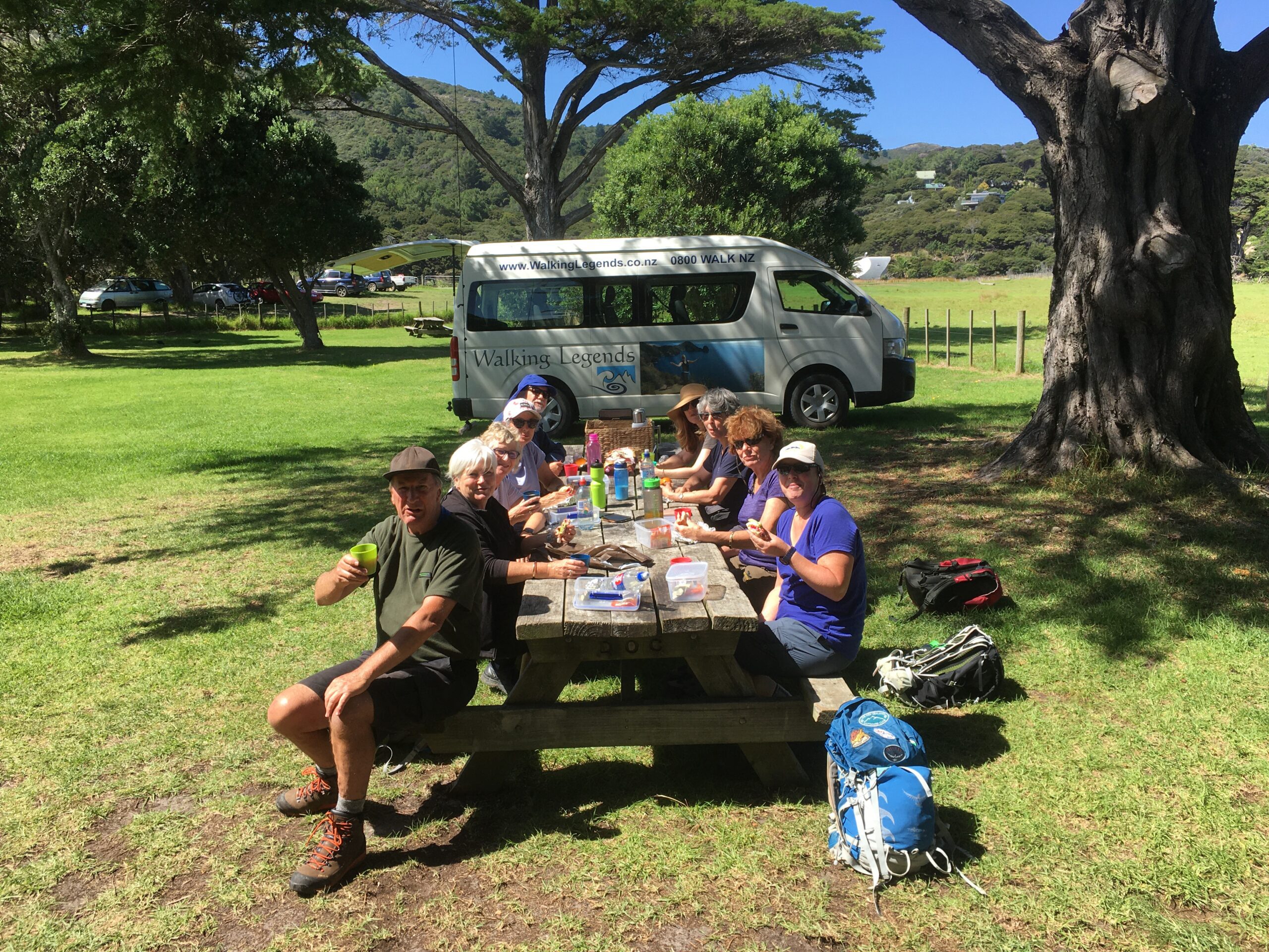 Campgrounds on Great Barrier Island