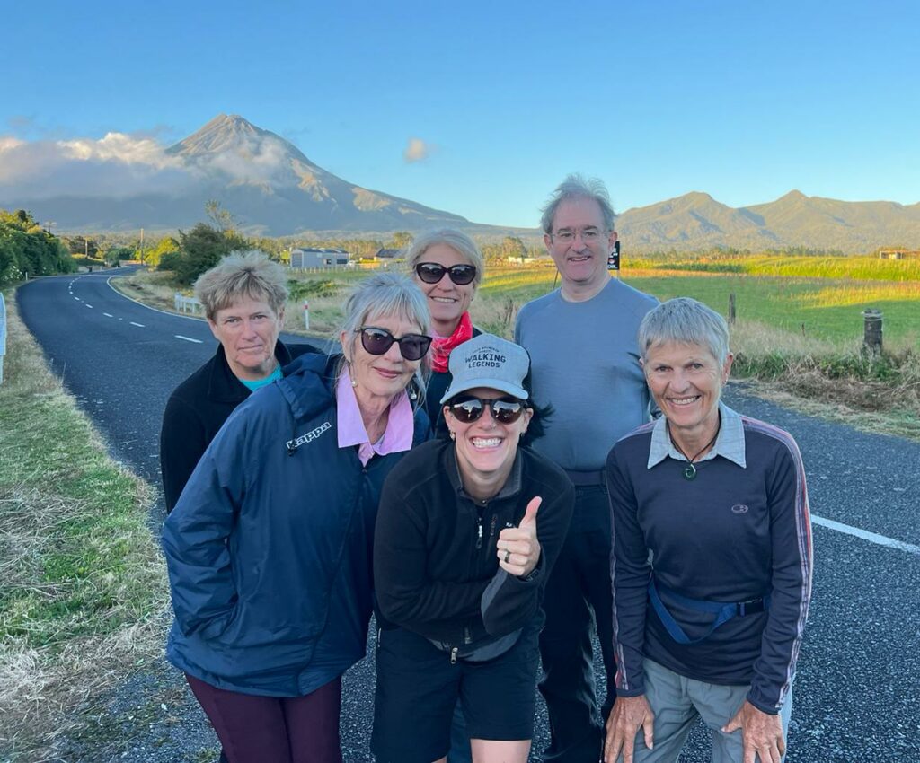 Taranaki hiking tour guided walk on Mount Taranaki tracks