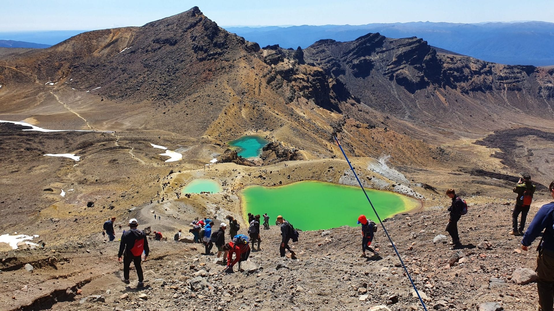 Tongariro crossing clearance guided walk winter