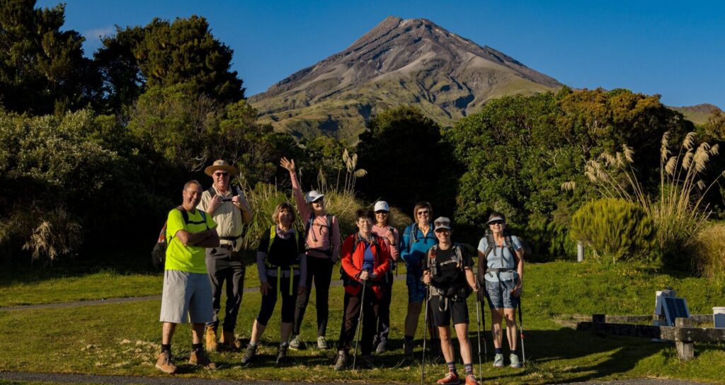 Guided walk in Taranaki